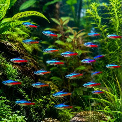 neon tetra fish most popular fish of planted fish tank