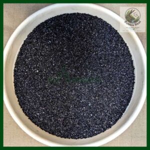 Black aquarium sand gravel for aquarium substrate and decoration