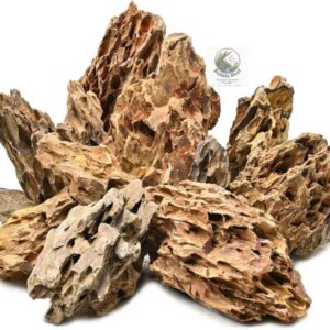 Dragon Rock stone for planted aquarium aquascaping and rock layouts