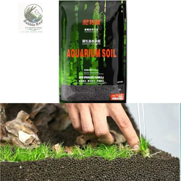 Netlea Aqua Soil substrate for planted fish tanks and aquascaping